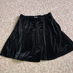 Velvet Skater Skirt